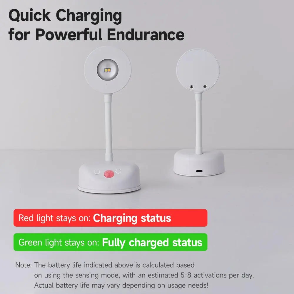Rechargeable Wireless Motion Sensor LED Strip Light for Under Cabinet, Closet, and Home Lighting Applications