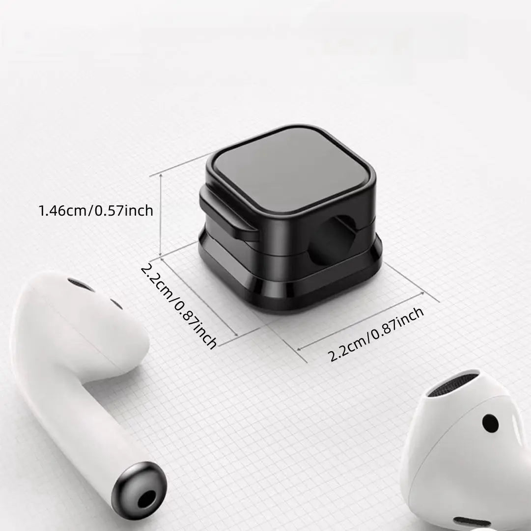 Cable Management Holder, 6 Counts Magnetic Cable Organizer, Cable Management Clip, Desk Organizer for Home Office, Desk Accessories