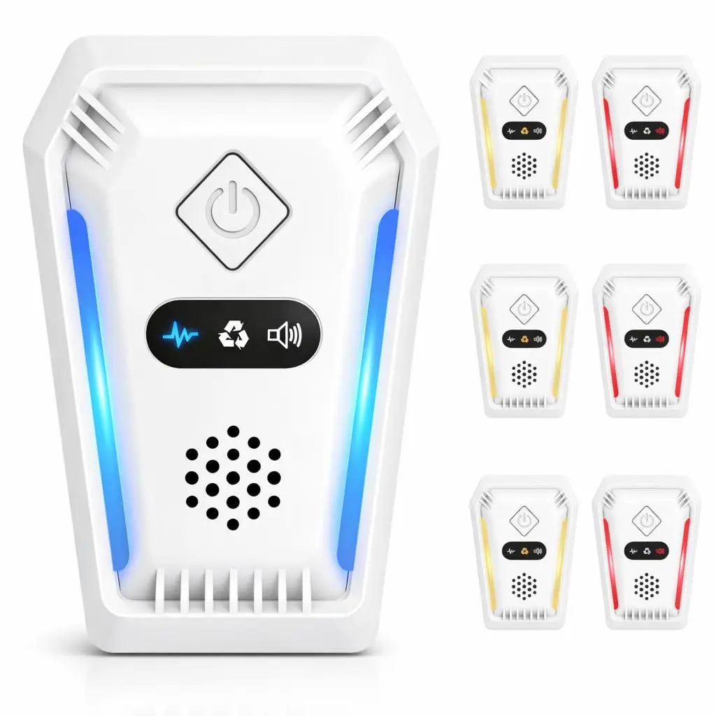 2026 Upgraded Ultrasonic Pest Repeller for Indoor Use Plug-In Device for Mice Rats Roaches Ants Spiders & Insects Home Ultrasonic Repellent with 3 Working Modes Frequency Technology Killer Bug Long-Lasting, Insect-Repelling Multi-Insect, anti Mosquito Mul