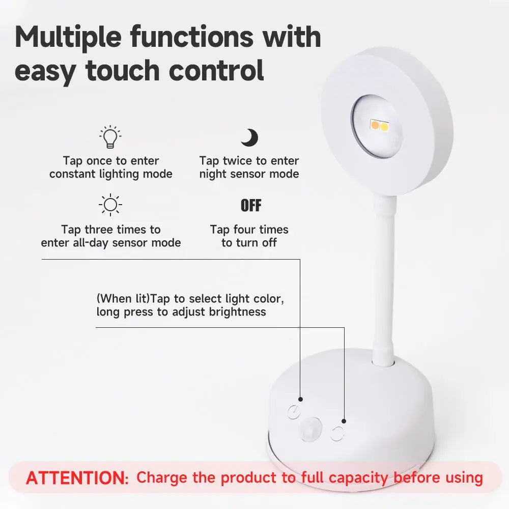 Rechargeable Wireless Motion Sensor LED Strip Light for Under Cabinet, Closet, and Home Lighting Applications