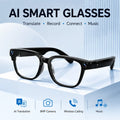 AI Smart Glasses with Translation, 8MP Camera, Real-Time Recording, Wireless Calling and Voice Assistant