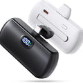 Portable Charger 2 Pack, 5000Mah Mini Power Bank with USB-C, 22.5W Max Fast Charging, LCD Display and Built-In Stand, Portable Phone Charger for Iphone 17/16/15 Android Travel,Z6 Summerwins