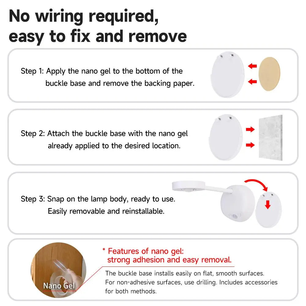 Rechargeable Wireless Motion Sensor LED Strip Light for Under Cabinet, Closet, and Home Lighting Applications