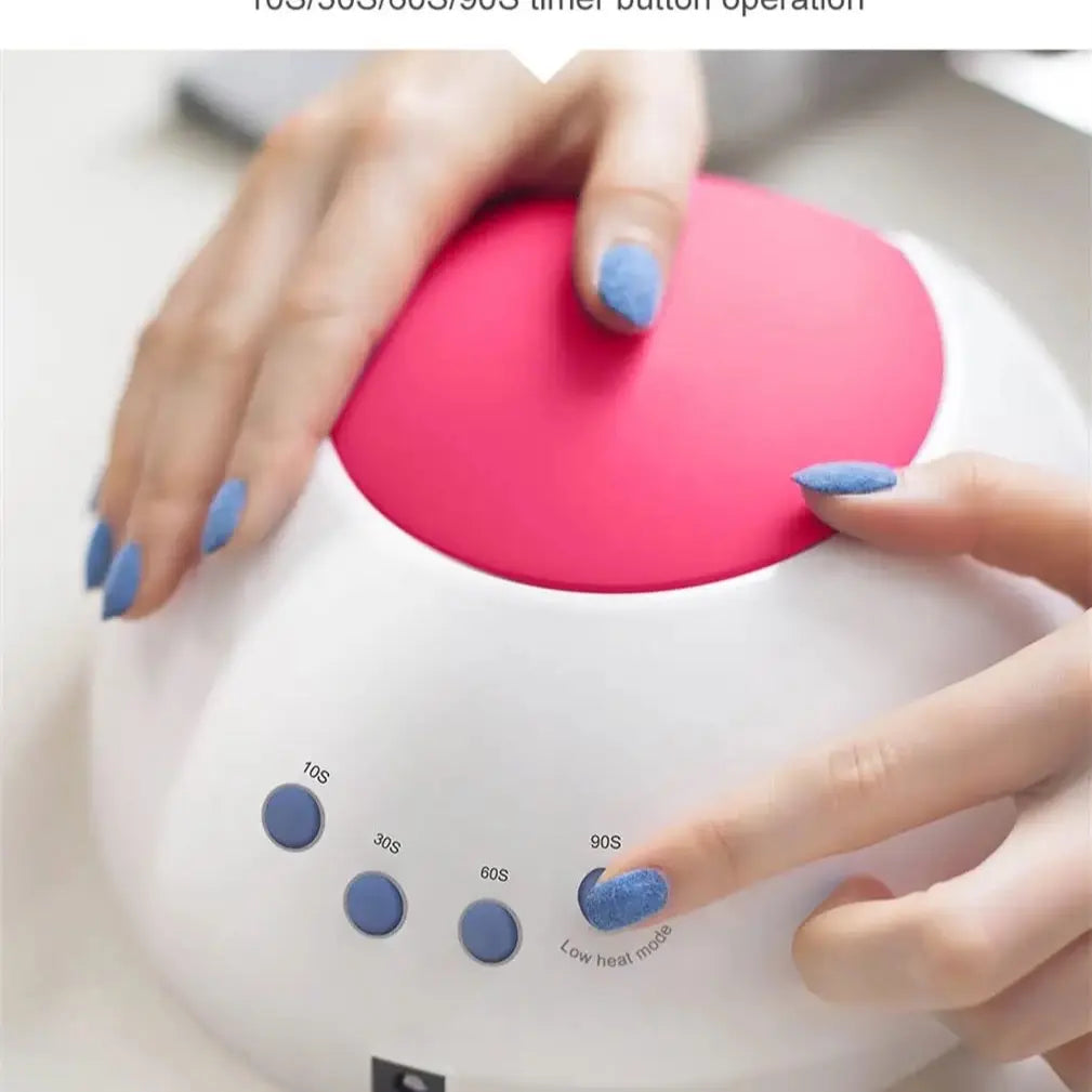 Lámpara LED Profesional De Secado De Uñas, 48W Con 36 LED Y Sensor Automático - Nail Art, Nail