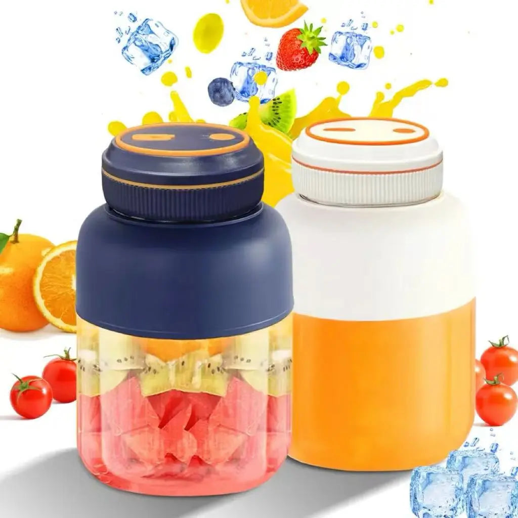 Portable Juicer and Blender Cup, USB Rechargeable Multifunctional Smoothie Maker, Essential Summer Appliance