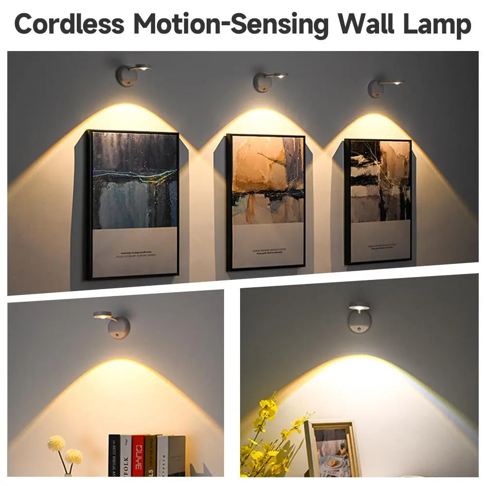Rechargeable Wireless Motion Sensor LED Strip Light for Under Cabinet, Closet, and Home Lighting Applications